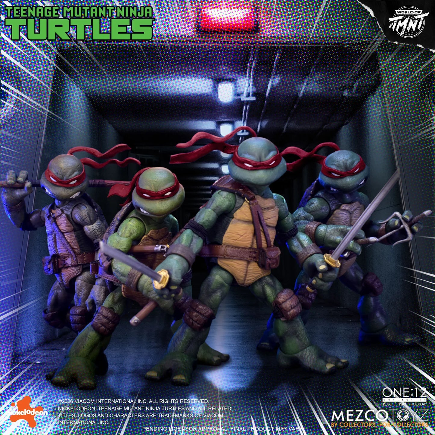 Teenage Mutant Ninja Turtles | Deluxe Comic Variant Edition | Mezco One:12 Collective