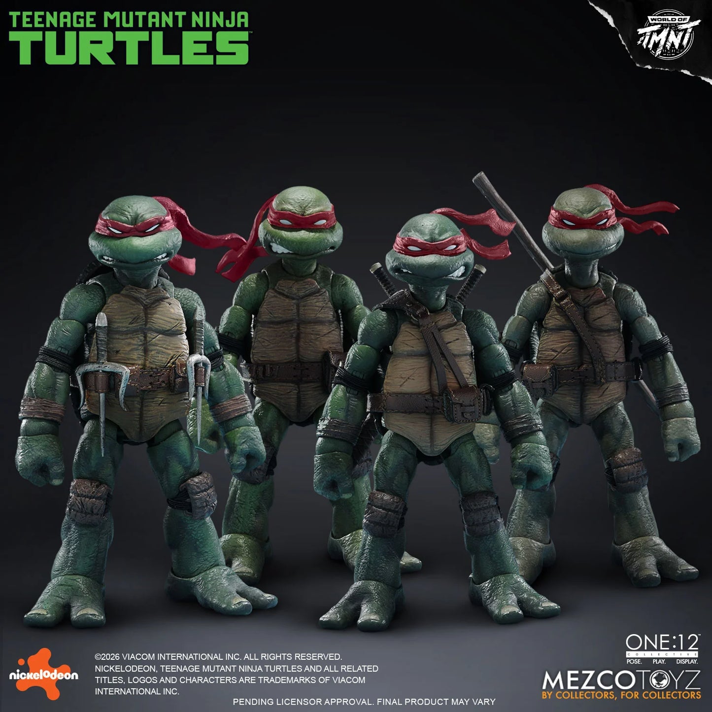Teenage Mutant Ninja Turtles | Deluxe Comic Variant Edition | Mezco One:12 Collective