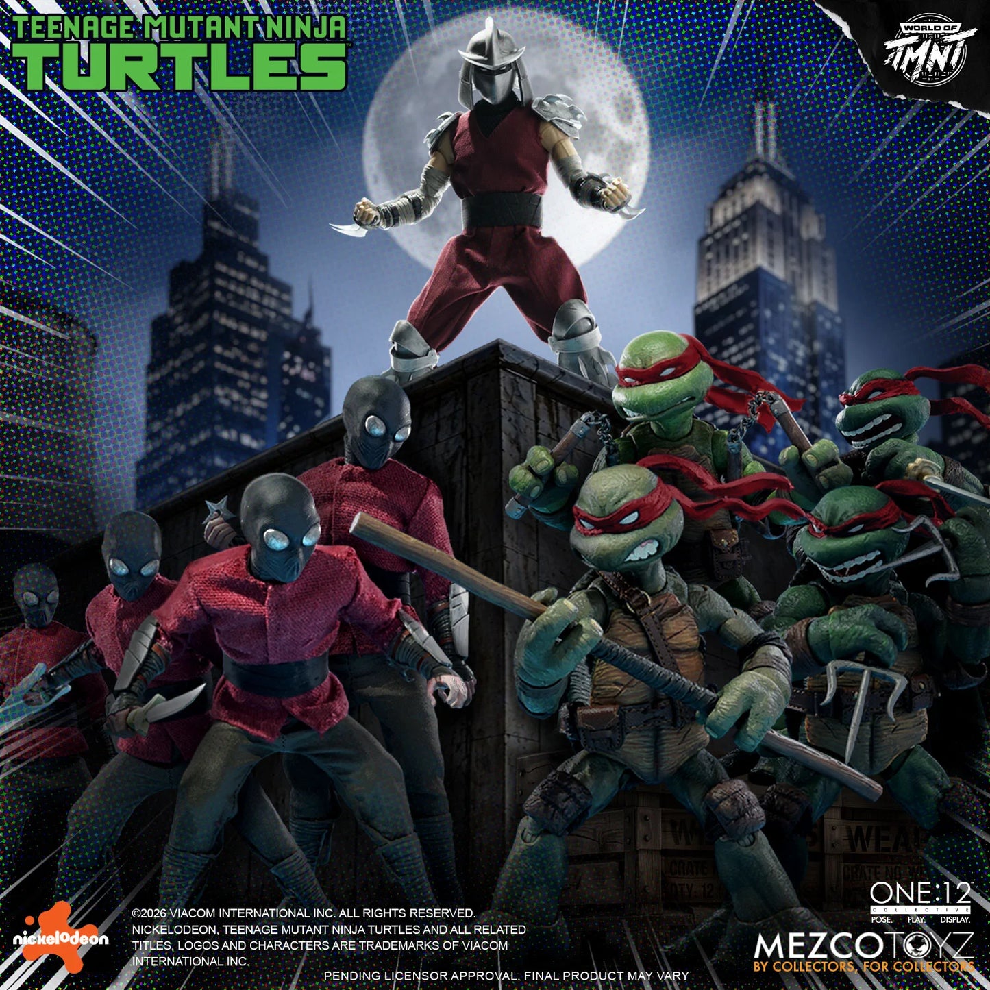 Teenage Mutant Ninja Turtles | Deluxe Comic Variant Edition | Mezco One:12 Collective