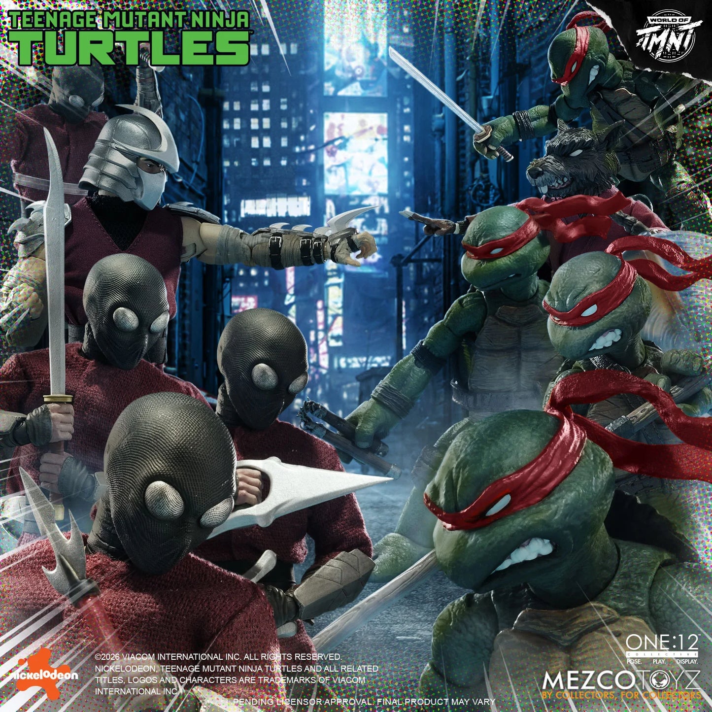 Teenage Mutant Ninja Turtles | Deluxe Comic Variant Edition | Mezco One:12 Collective