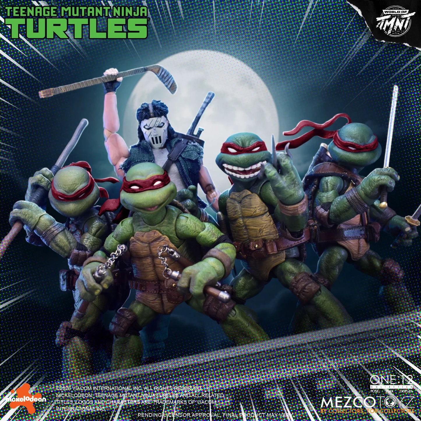 Teenage Mutant Ninja Turtles | Deluxe Comic Variant Edition | Mezco One:12 Collective