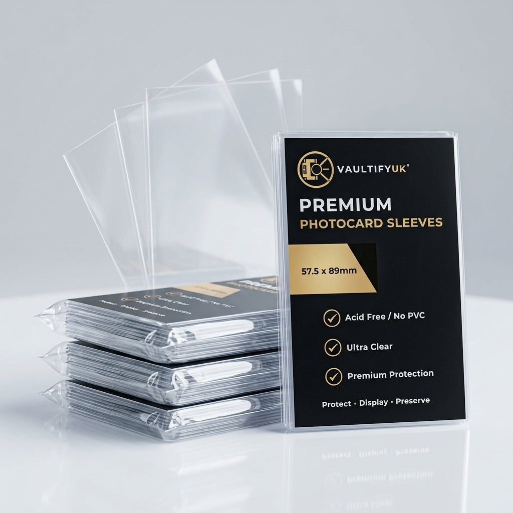 VaultifyUK Shield | Premium Photocard Sleeves | 50 Pack