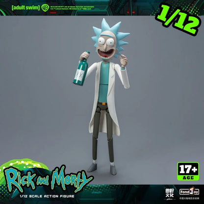 FondJoy Rick & Morty Action Figure Set | 1/12 Scale | Rick Sanchez & Morty Smith
