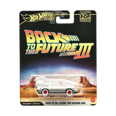 Hot Wheels Premium Pop Culture | Back to the Future Part III | DeLorean Time Machine 1955
