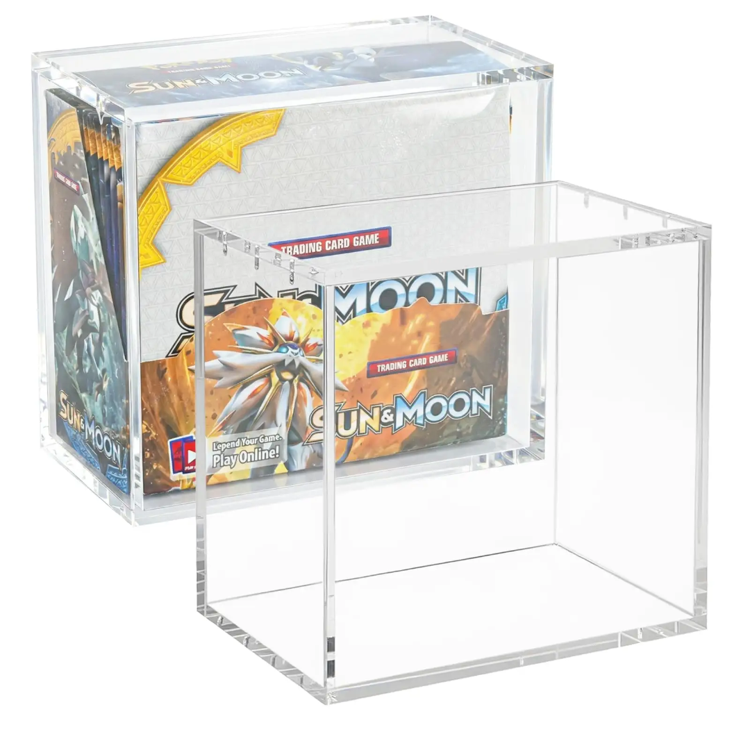 VaultifyUK Showcase | Booster Box Display Case | 8mm + 5mm Acrylic