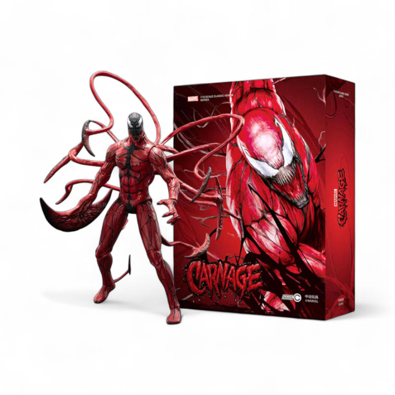 Marvel Venom & Carnage Figures | ZD Toys | 1/10 Scale 18cm