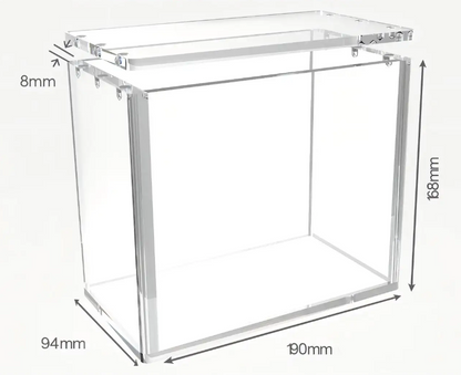 VaultifyUK Showcase | Elite Trainer Box Display Case | 8mm + 5mm Acrylic