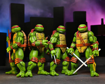 NECA Teenage Mutant Ninja Turtles | Mirage Comics 4-Pack | 7” Ultimate Action Figures