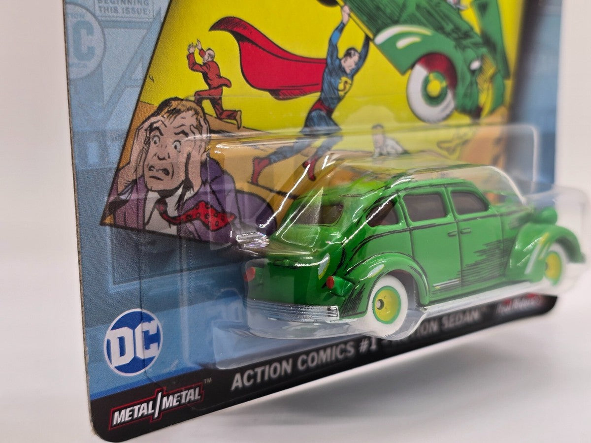 Hot Wheels Premium Pop Culture | DC Action Comics | Action Sedan