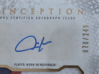 Alfonso Rivas Auto Relic /249 | 2022 Topps Inception Autograph Patch | Chicago Cubs