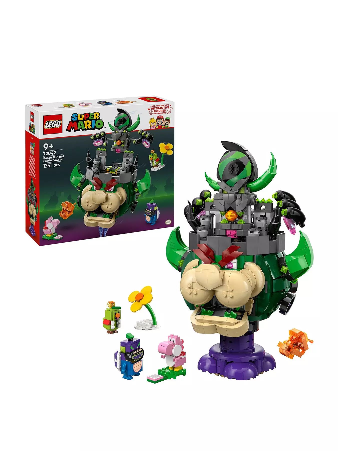 LEGO 72042 | Prince Florian & Castle Bowser | Super Mario