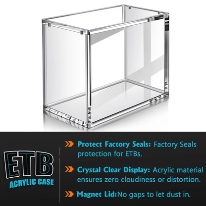 VaultifyUK Showcase | Elite Trainer Box Display Case | 8mm + 5mm Acrylic