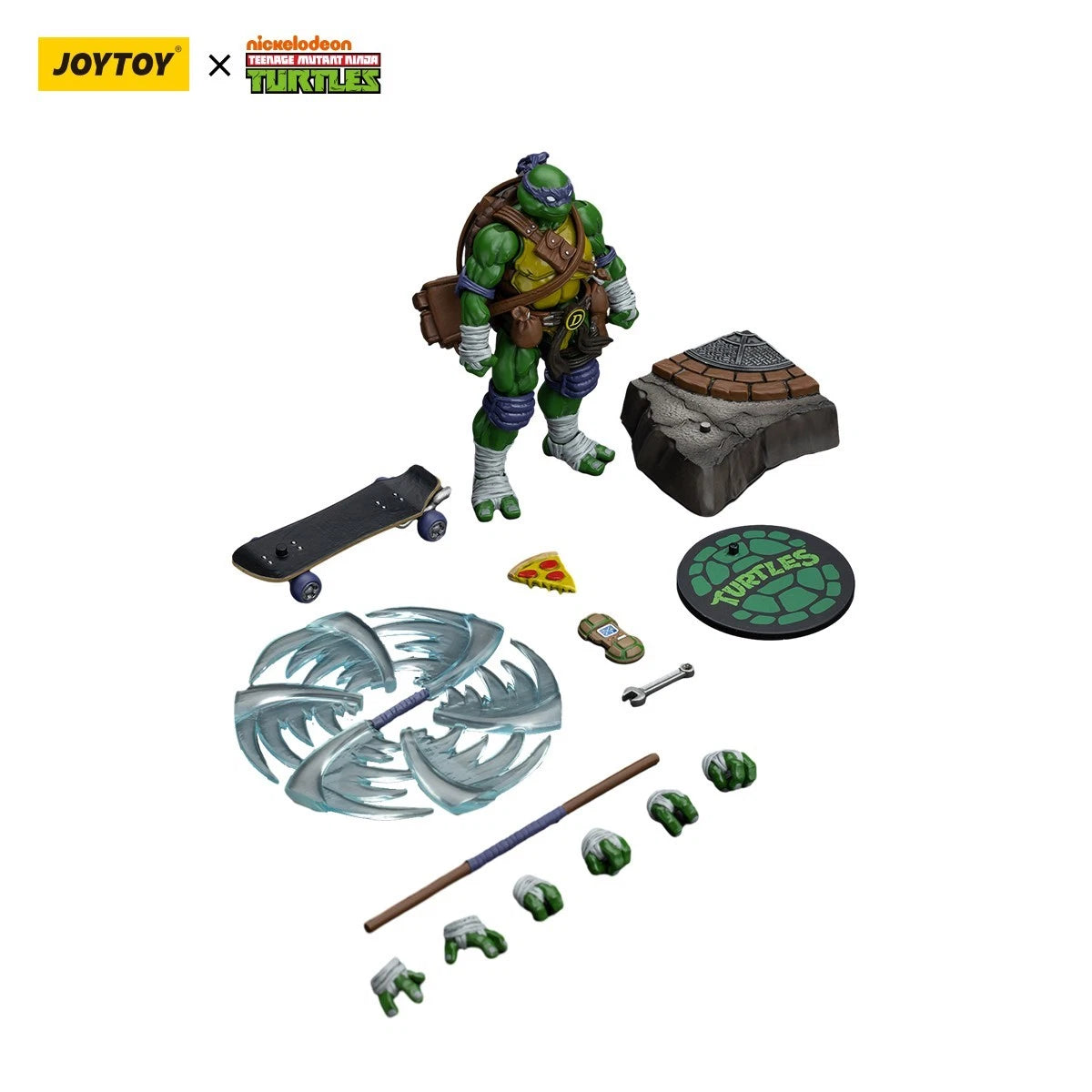 JoyToy TMNT Action Figures | 1/18 Scale | Choose Turtle or Full Set