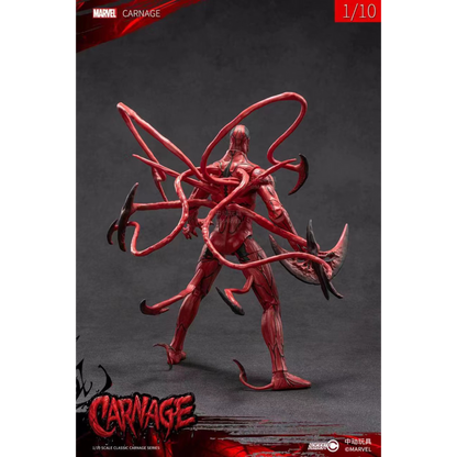 Marvel Venom & Carnage Figures | ZD Toys | 1/10 Scale 18cm