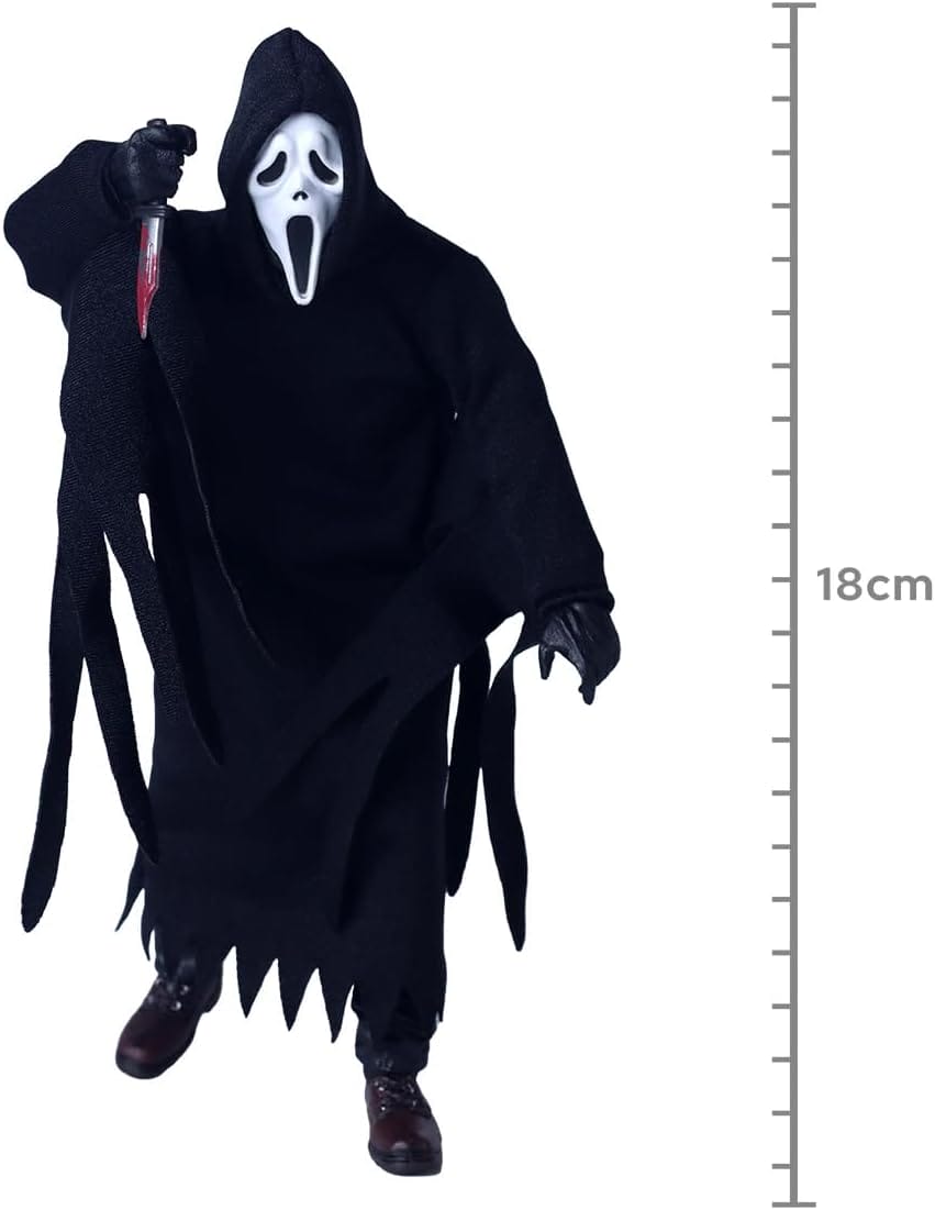 NECA Ghost Face 7" Action Figure | Ultimate Scream Figure with Accessories