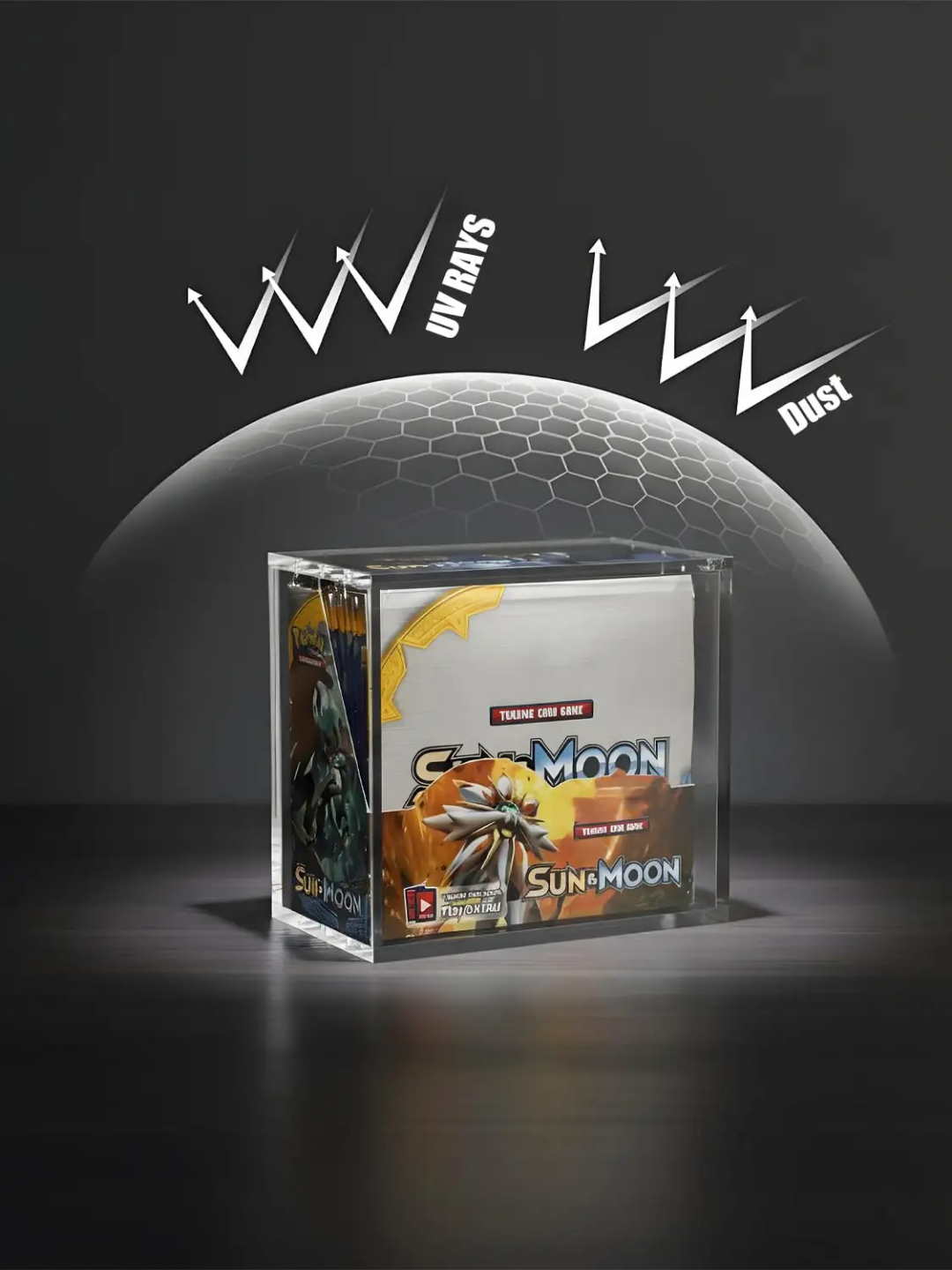 VaultifyUK Showcase | Booster Box Display Case | 8mm + 5mm Acrylic