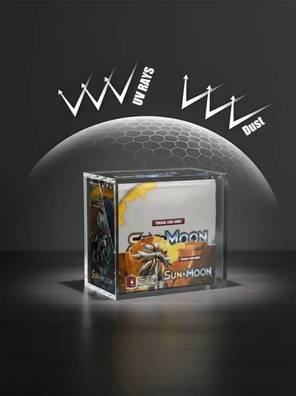 VaultifyUK Showcase | Booster Box Display Case | 8mm + 5mm Acrylic