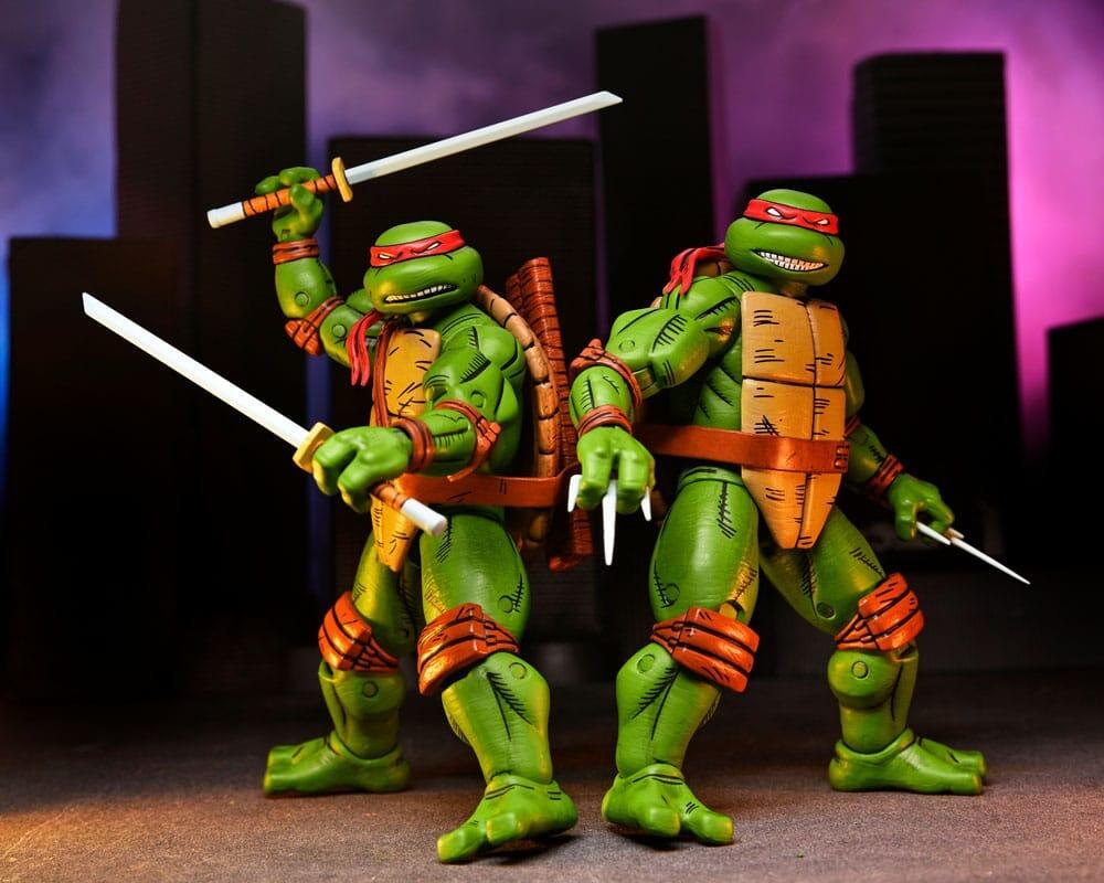 NECA Teenage Mutant Ninja Turtles | Mirage Comics 4-Pack | 7” Ultimate Action Figures