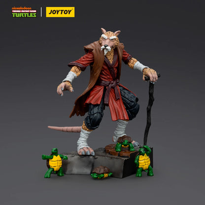 JoyToy TMNT Splinter Action Figure | 1/18 Scale | 9.5cm | Officially Licensed