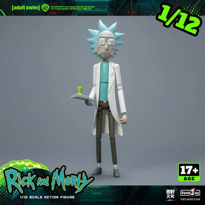 FondJoy Rick & Morty Action Figure Set | 1/12 Scale | Rick Sanchez & Morty Smith