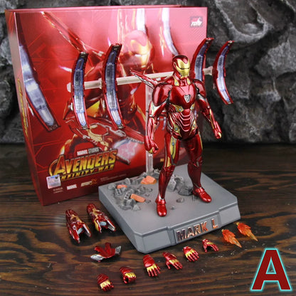 Marvel Iron Man MK50 Floating Cannon Scene Set | ZD Toys | 1/10 Scale 18cm