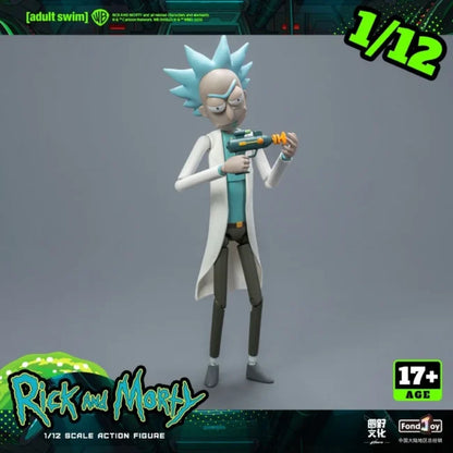 FondJoy Rick & Morty Action Figure Set | 1/12 Scale | Rick Sanchez & Morty Smith