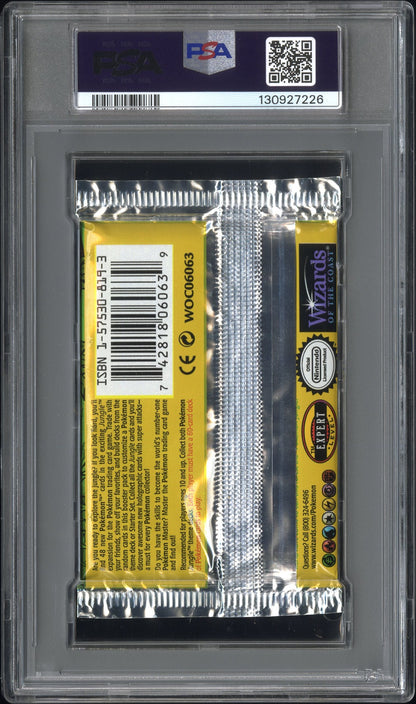 Pokémon TCG | Jungle 1st Edition Booster Pack | PSA 7 Near Mint | Flareon Artwork