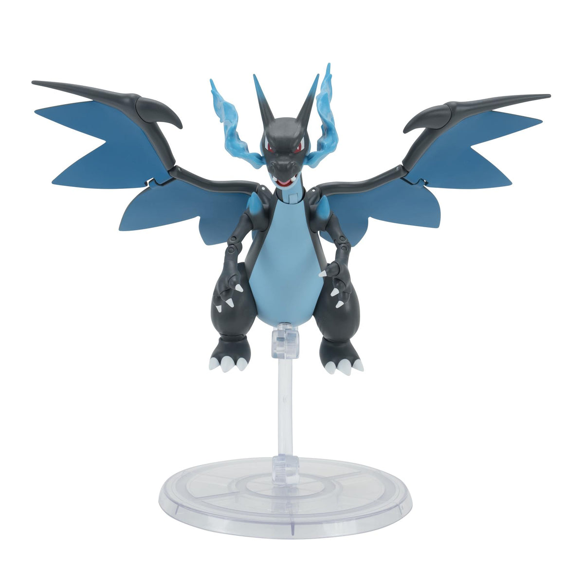 Pokémon Select Mega Charizard X | 6” Super Articulated Figure | Trainer Team Series