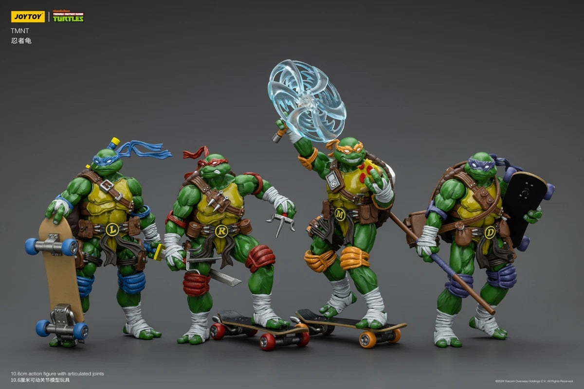 JoyToy TMNT Action Figures | 1/18 Scale | Choose Turtle or Full Set