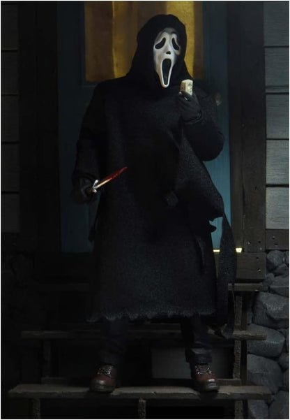 NECA Ghost Face 7" Action Figure | Ultimate Scream Figure with Accessories