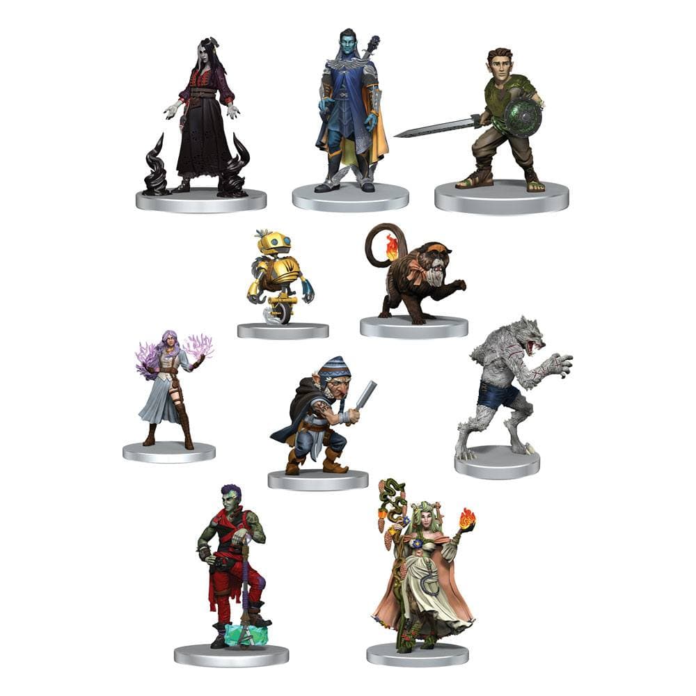 Critical Role Bells Hells | Pre-Painted Miniatures Set | Campaign 3 Collectable Figures