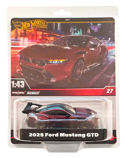 Hot Wheels Premium | 1:43 Metal/Metal Real Riders | Assorted Models