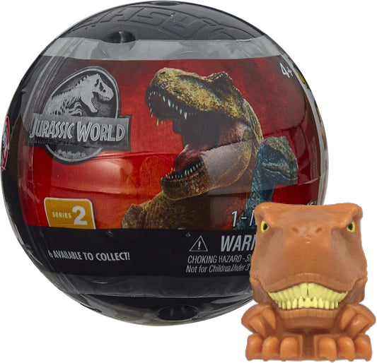 Jurassic World MASH'EMS Series 2 | Squishy Collectable Mystery Figure | Blind Capsule Toy