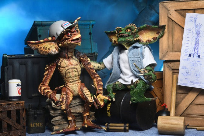 NECA Gremlins 2 | Demolition Gremlins 2-Pack | 7” Ultimate Action Figures