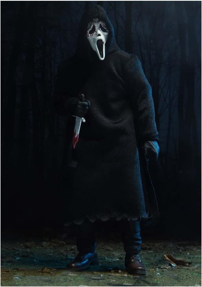 NECA Ghost Face 7" Action Figure | Ultimate Scream Figure with Accessories