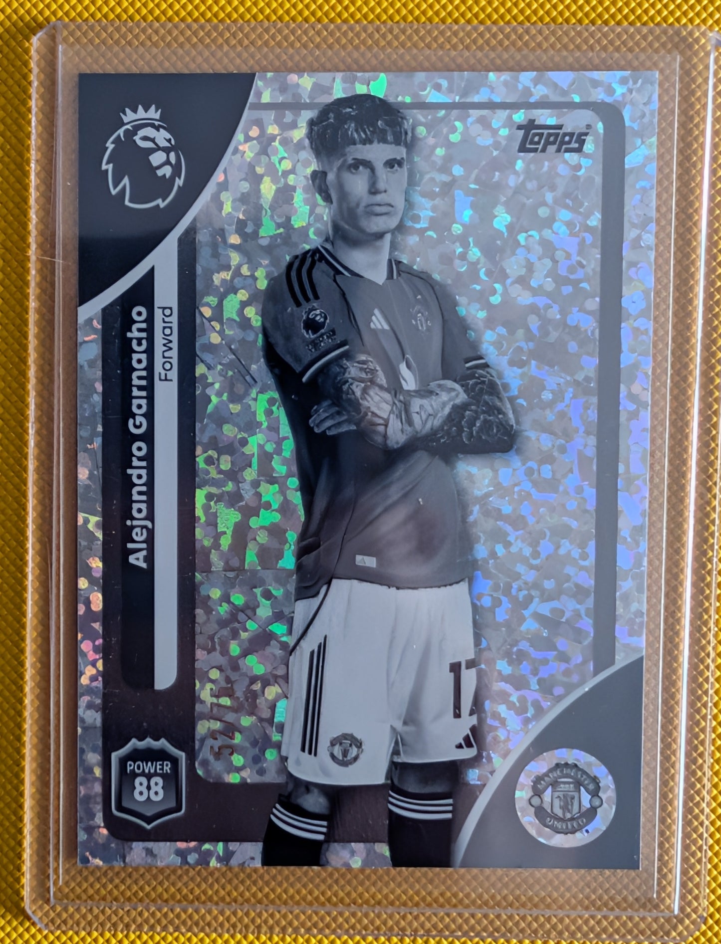 Alejandro Garnacho #210 | Parallel /75 (52/75) | Topps Premier League 2025/26