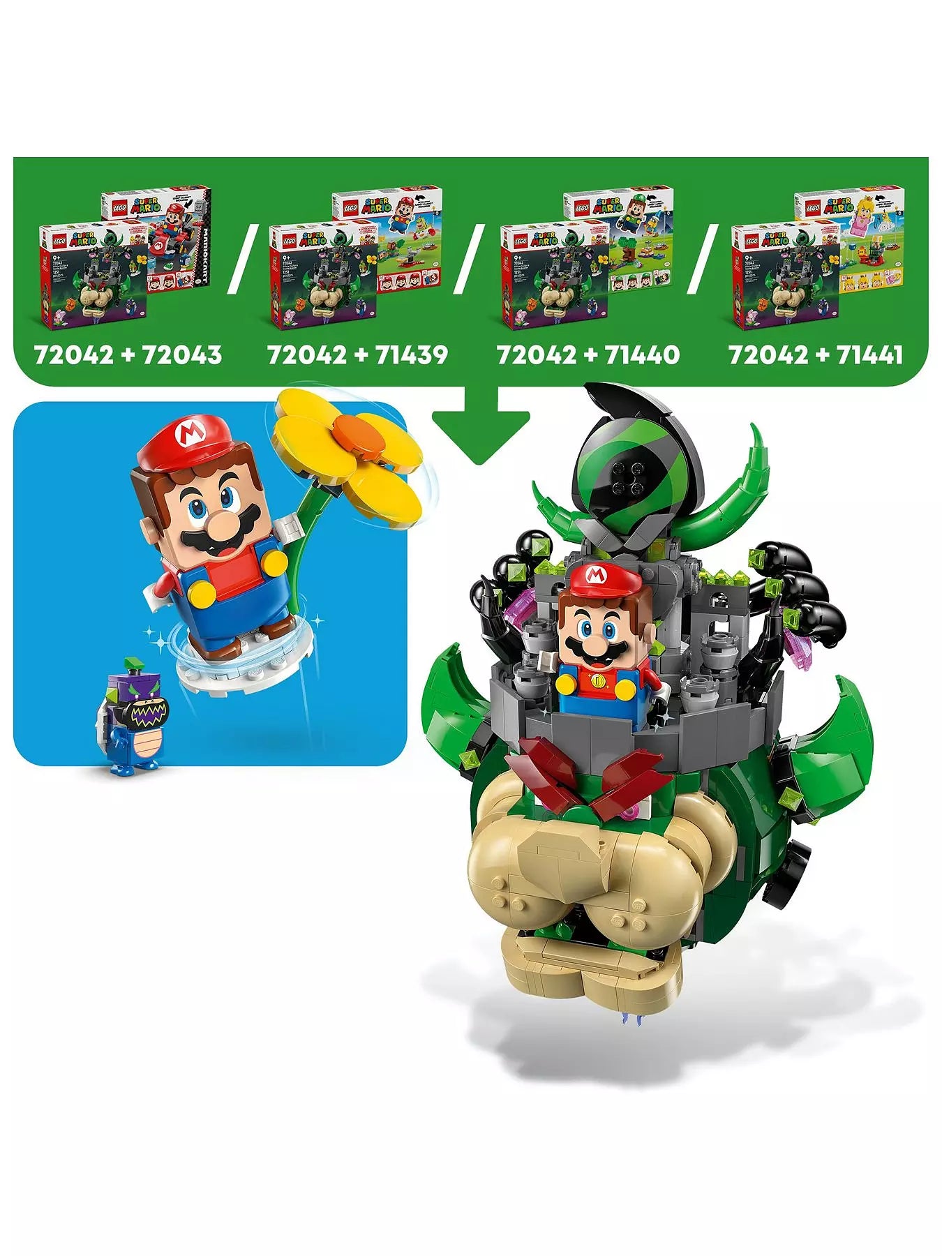 LEGO 72042 | Prince Florian & Castle Bowser | Super Mario