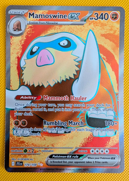 Pokémon TCG | Mamoswine ex 174/159 | S&V: Scarlet & Violet | Ultra Rare | NM