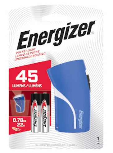 Energizer Pocket LED Torch | 45 Lumens | Compact Handheld Flashlight