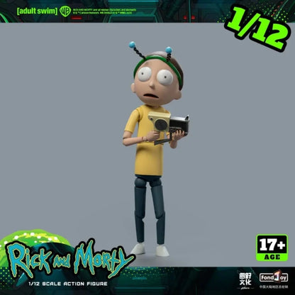 FondJoy Rick & Morty Action Figure Set | 1/12 Scale | Rick Sanchez & Morty Smith