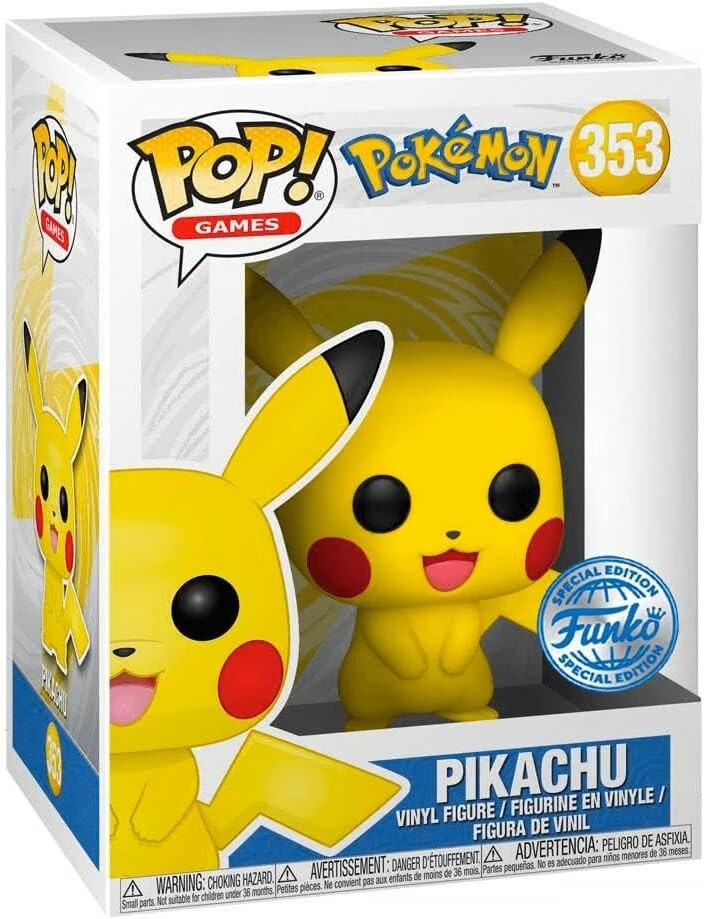 Pokémon Pikachu #353 Special Edition | Funko Pop! Vinyl | 9cm Figure