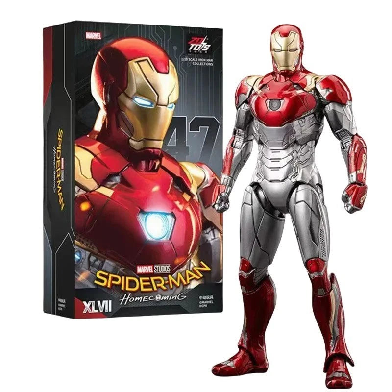 Marvel Iron Man MK47 Figure | ZD Toys | 1/10 Scale 18cm