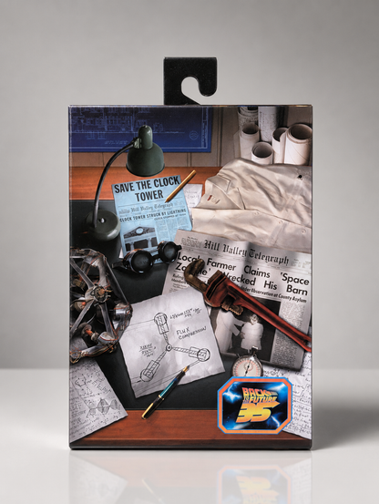 NECA Back to the Future | Ultimate Doc Brown | 7" Ultimate Action Figure