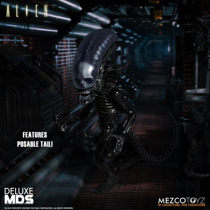 Mezco Designer Series Alien | 7” Xenomorph Action Figure | Sci-Fi Collectable