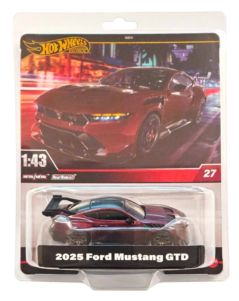 Hot Wheels Premium | 1:43 Metal/Metal Real Riders | Assorted Models