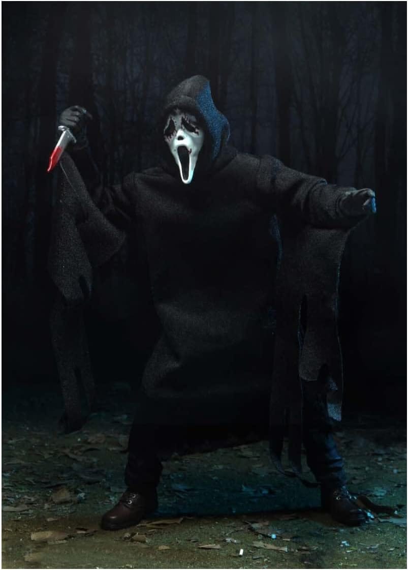 NECA Ghost Face 7" Action Figure | Ultimate Scream Figure with Accessories