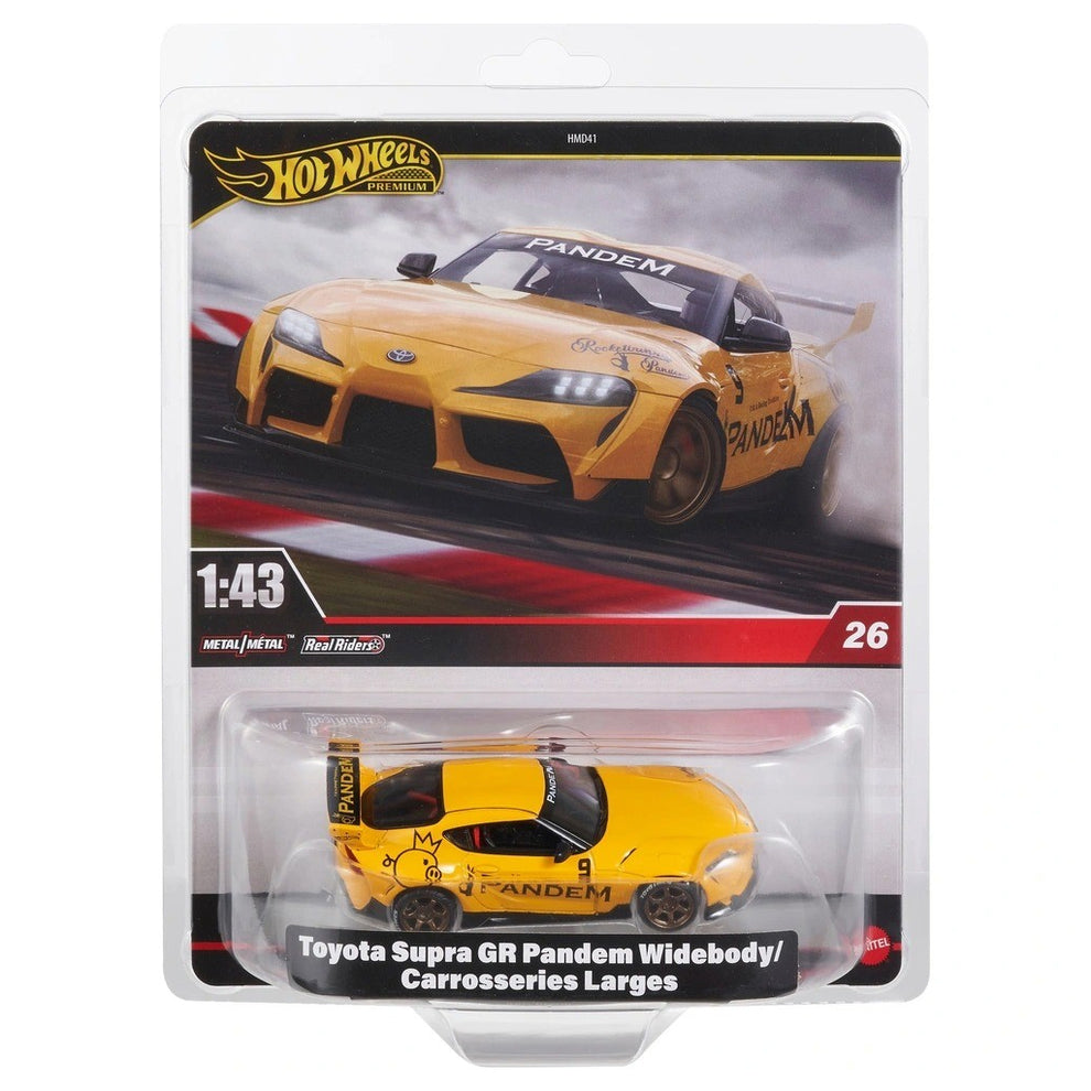 Hot Wheels Premium | 1:43 Metal/Metal Real Riders | Assorted Models