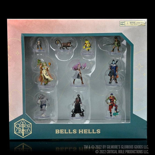 Critical Role Bells Hells | Pre-Painted Miniatures Set | Campaign 3 Collectable Figures