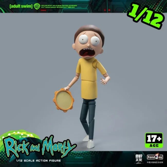 FondJoy Rick & Morty Action Figure Set | 1/12 Scale | Rick Sanchez & Morty Smith