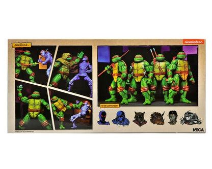 NECA Teenage Mutant Ninja Turtles | Mirage Comics 4-Pack | 7” Ultimate Action Figures